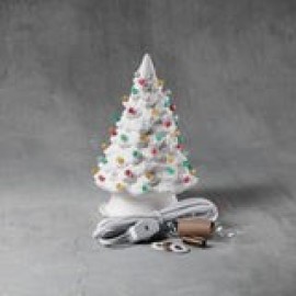 Ceramic Bisque Christmas Tree - 7 inch - Case of 4